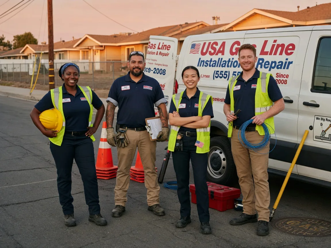 Gas Line Installation company in Cedar Grove, NC